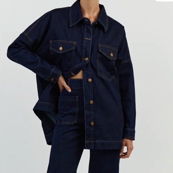 DISSH Jackets & Blazers - DISSH peri denim jacket